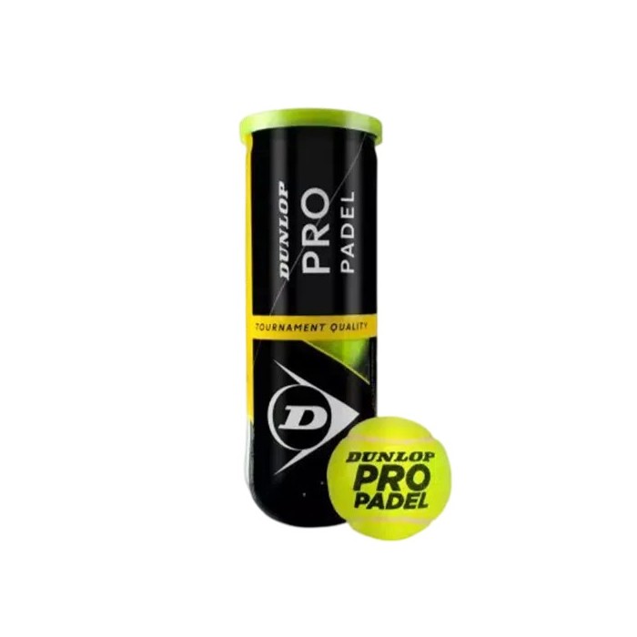 Pelotas de Padel Dunlop Pro Tubo x3