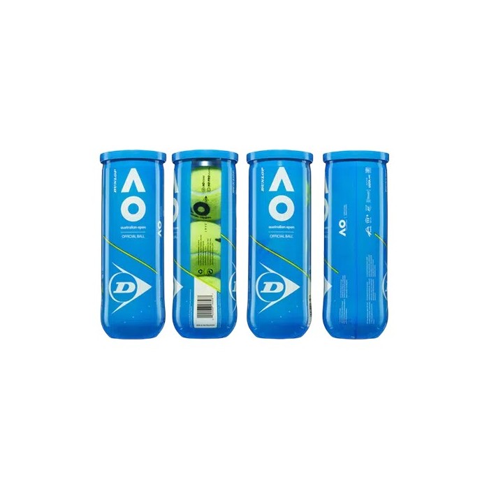 Pelotas de Tenis Dunlop Australian Open - Tubo x3