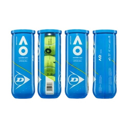 Pelotas de Tenis Dunlop Australian Open - Tubo x3