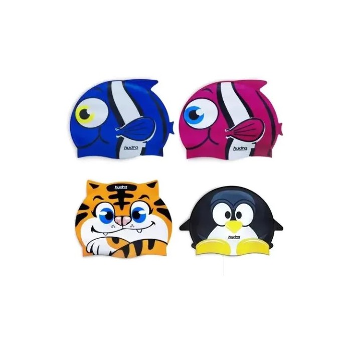 Gorra Silicona Niño Animales Hydro