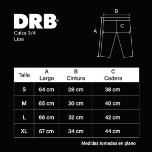Calza 3/4 Lipa