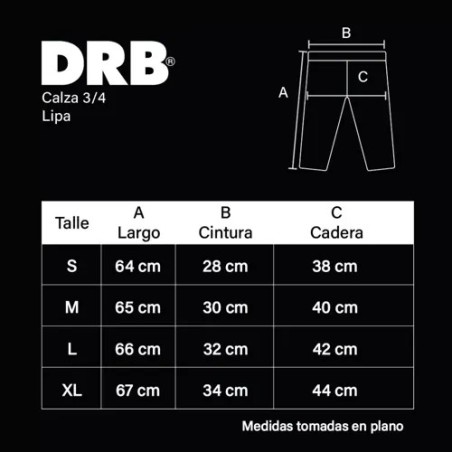 Calza 3/4 Lipa