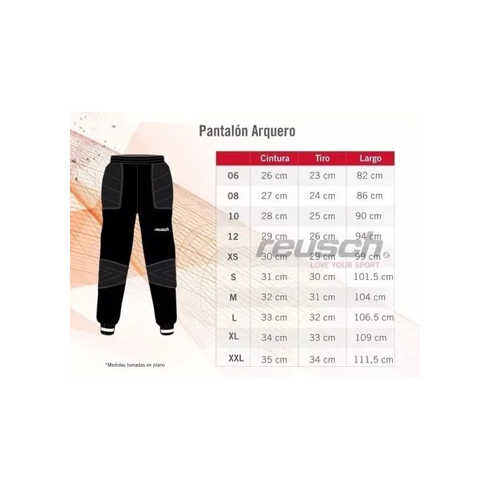 Pantalón de Arquero Reusch